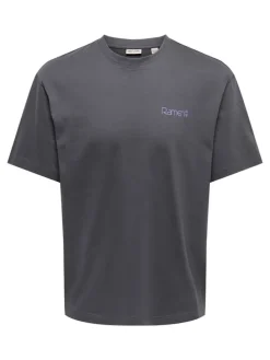 Shirt "Onsfred" antraciet