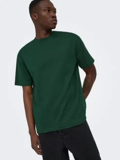 Shirt "Onsfred" donkergroen