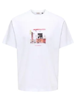 Shirt "Onsfred" wit