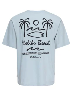 Shirt "Onsmilo" lichtblauw