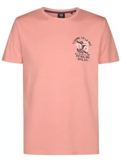 Shirt zalmroze