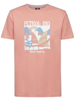 Shirt zalmroze