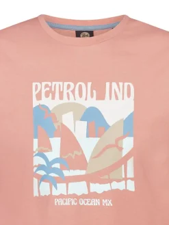 Shirt zalmroze