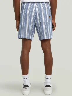 Short lichtblauw