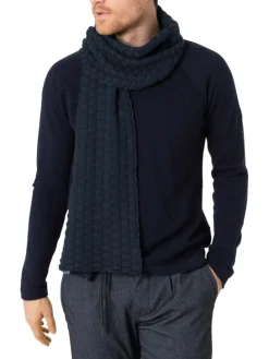 Sjaal donkerblauw