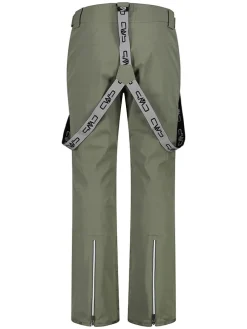 Ski-/snowboardbroek kaki