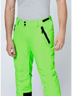 Ski-/snowboardbroek lichtgroen