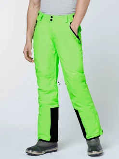 Ski-/snowboardbroek lichtgroen