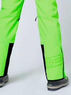 Ski-/snowboardbroek lichtgroen