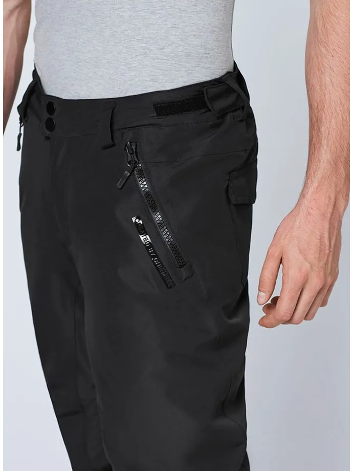 Ski-/snowboardbroek zwart