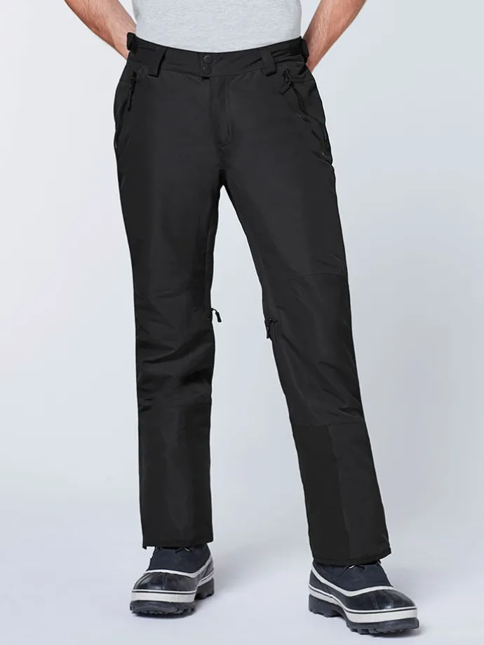 Ski-/snowboardbroek zwart