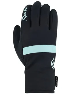 Ski-/snowboardhandschoenen "Comano GTX" zwart/turquoise