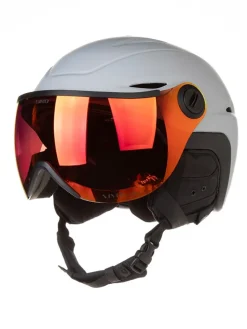 Ski-/snowboardhelm "Vueips" lichtgrijs