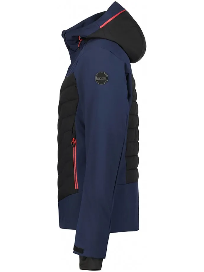Ski-/Snowboardjas "Fremont" donkerblauw/zwart
