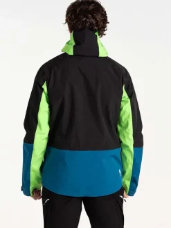 Ski-/snowboardjas "Roving II" groen/blauw