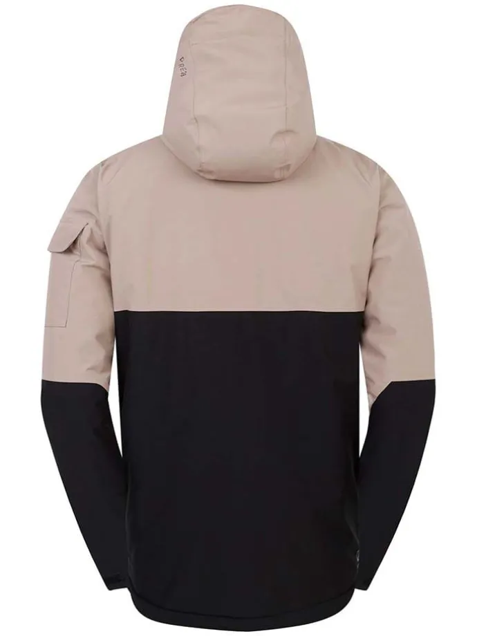 Ski-/snowboardjas "T-Bar" beige/zwart
