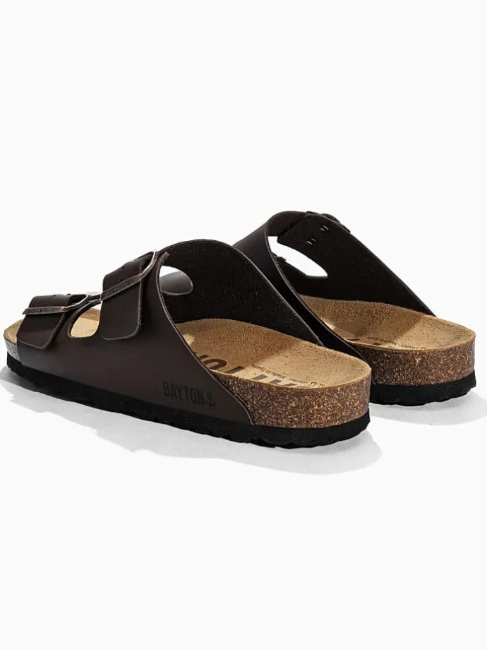 Slippers "Atlas" bruin