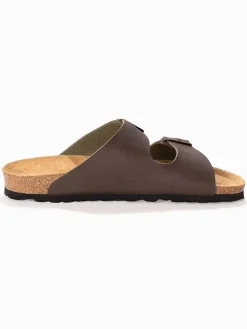 Slippers "Atlas" bruin