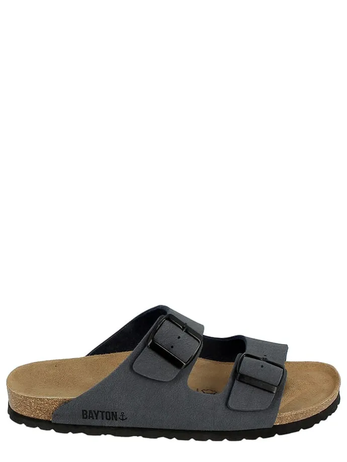 Slippers "Atlas" donkerblauw