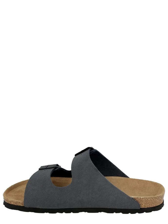 Slippers "Atlas" donkerblauw