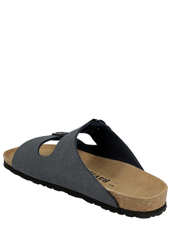 Slippers "Atlas" donkerblauw