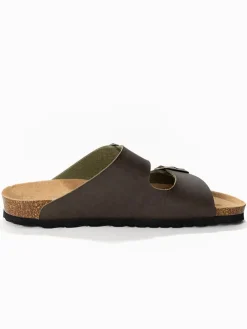 Slippers "Atlas" donkerblauw