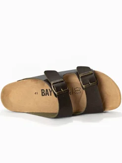 Slippers "Atlas" donkerblauw