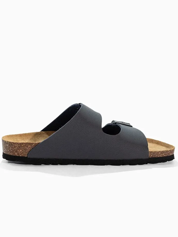 Slippers "Bali" antraciet