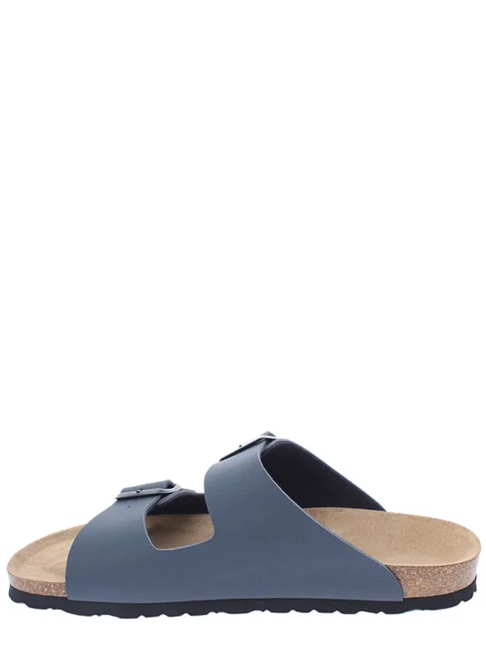 Slippers "Bali" donkerblauw