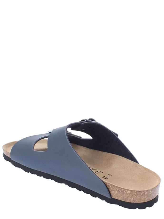Slippers "Bali" donkerblauw