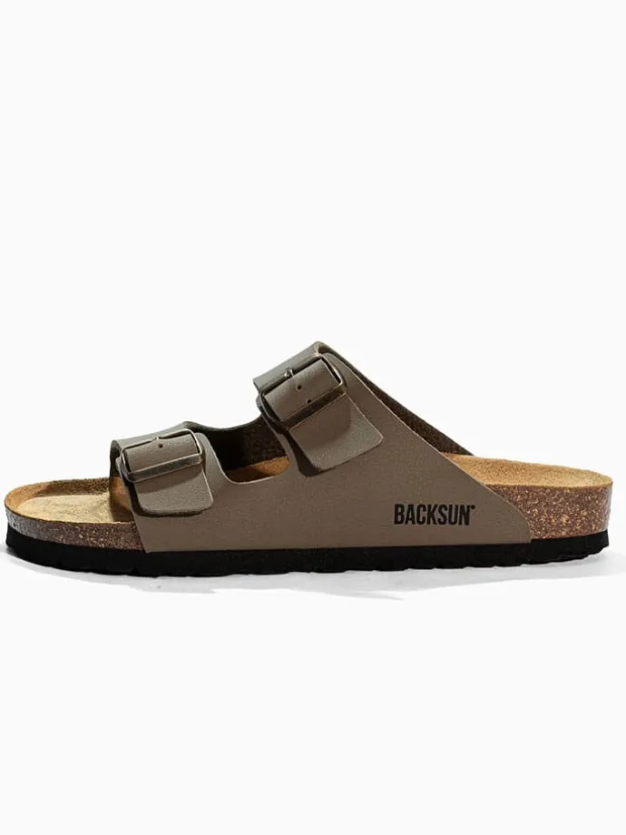 Slippers "Bali" taupe