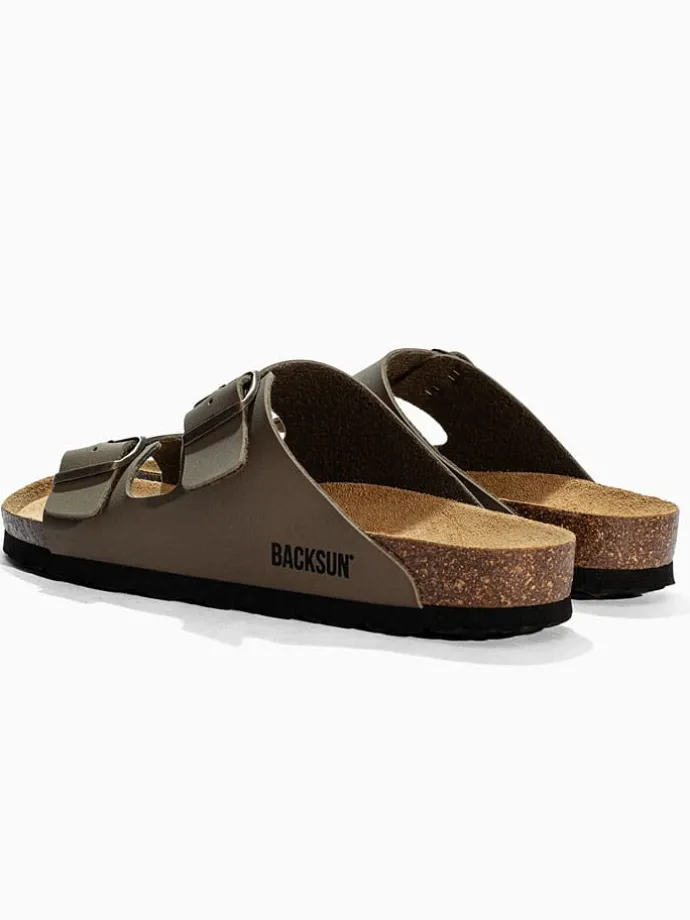Slippers "Bali" taupe