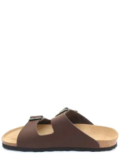 Slippers donkerbruin
