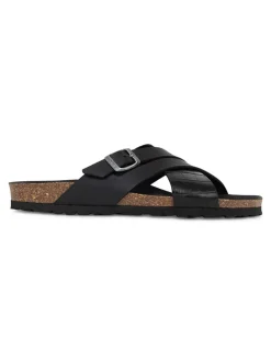 Slippers "Francis" zwart