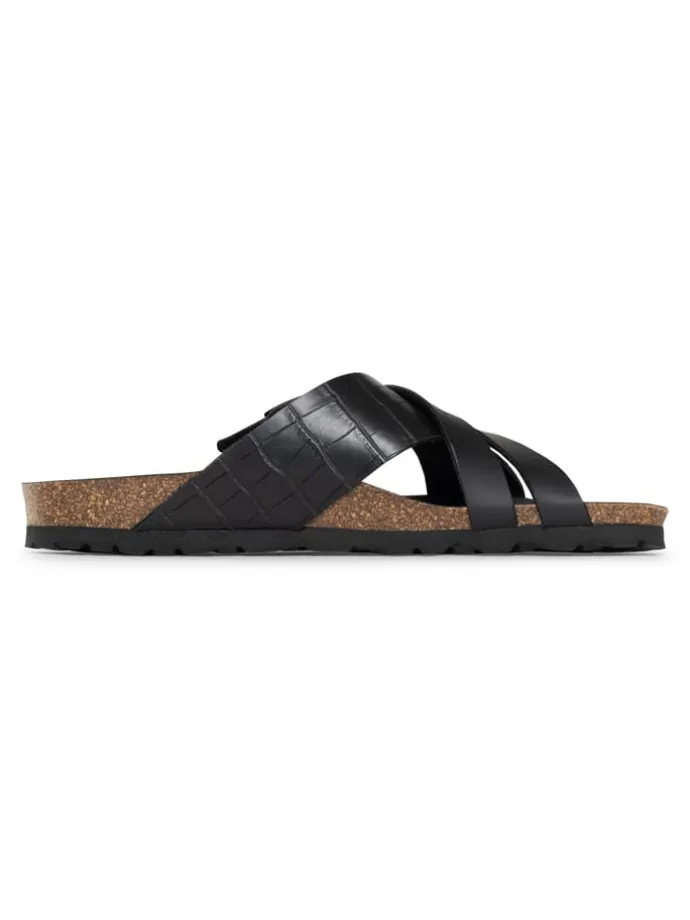 Slippers "Gilles" zwart