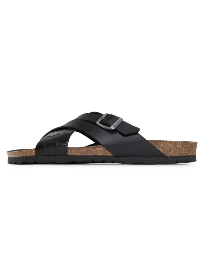 Slippers "Gilles" zwart