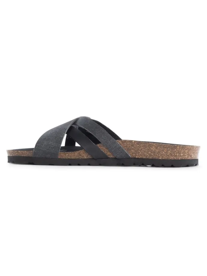 Slippers "Gratien" zwart
