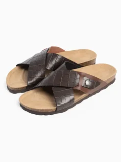 Slippers "Indian" bruin