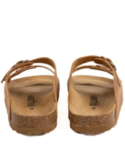 Slippers lichtbruin