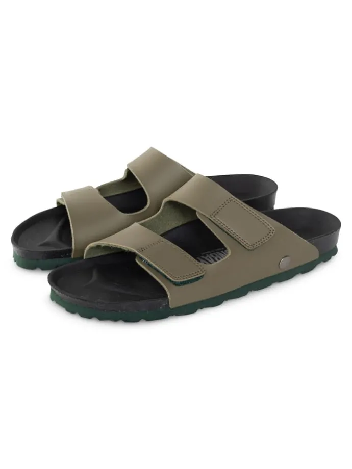 Slippers "Marc" kaki