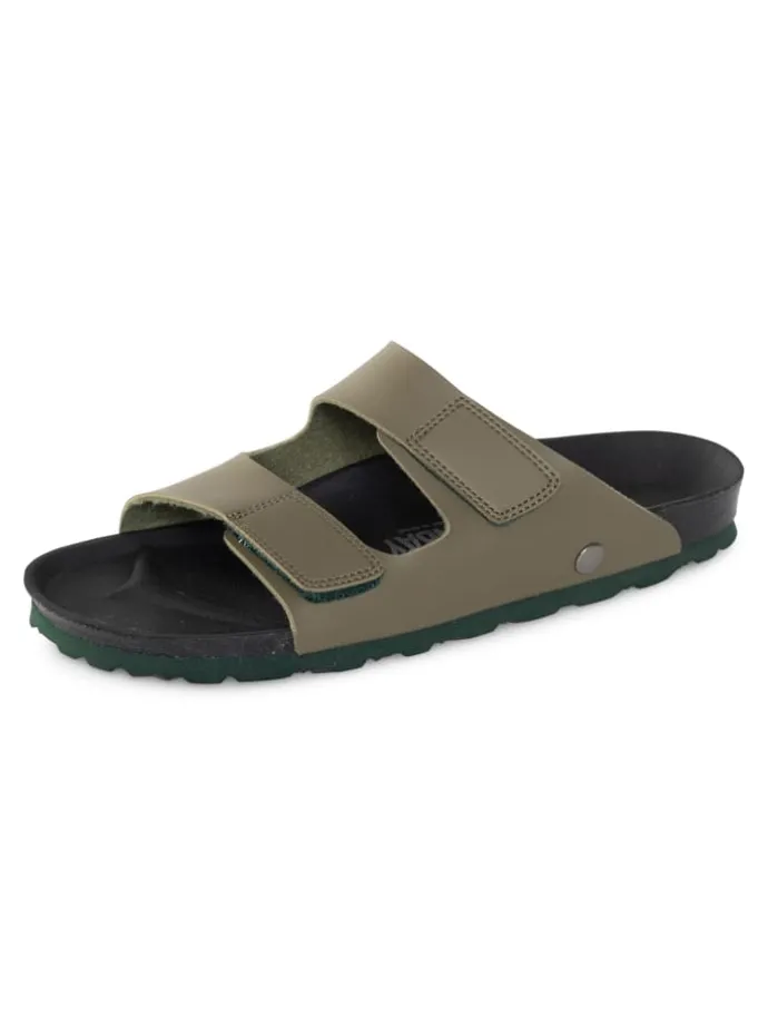 Slippers "Marc" kaki