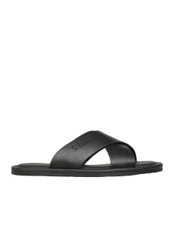 Slippers zwart