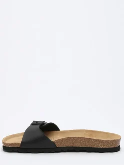 Slippers zwart