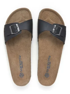 Slippers zwart