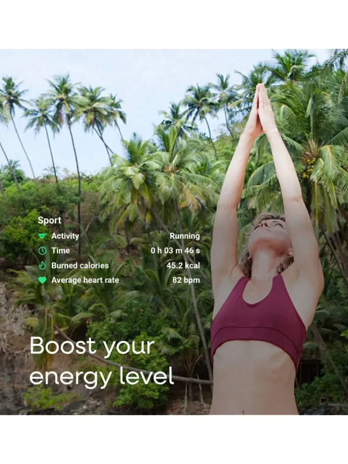 Smartring "Core Plus" zilverkleurig
