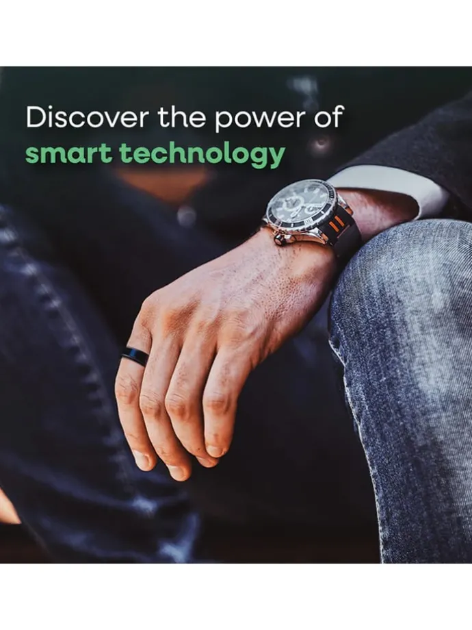 Smartring "Core Plus" zwart