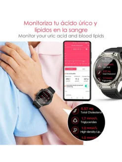 Smartwatch "JA01" zwart