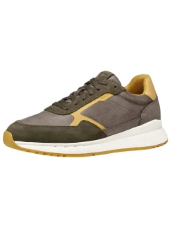 Sneakers "Branthon" kaki/lichtbruin