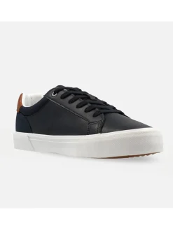 Sneakers "Brixton" zwart/lichtbruin