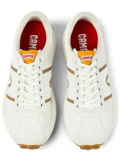 Sneakers crème/lichtbruin